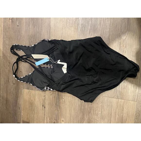 Cupshe Gingham Top one piece - Picture 4 of 5